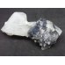画像1: 中国産   輝蒼鉛鉱入りフローライトと水晶　蛍石【2208007】 (1)