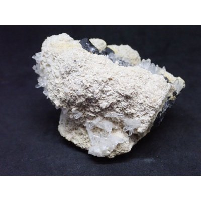 画像4: コソボ産 閃亜鉛鉱と水晶【2311004】