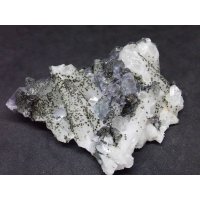 中国産 水晶、緑泥石、フローライト【2311019】