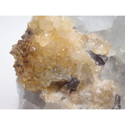 画像6: 中国内モンゴルのフローライト、水晶、方鉛鉱