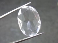 明電舎製の合成水晶ルース  オーバル【G240247】