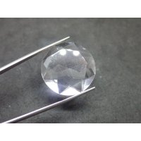 明電舎製の合成水晶ルース ラウンド【G240246】