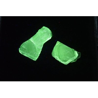 画像2: 【緑蛍光】キャノンオプトロン製　合成蛍石【G240519】