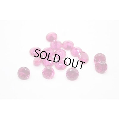 画像1: 合成ルビー Φ3mm 50pcsセット！【G240756】