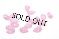 合成ルビー ドロップ 5×3mm 50pcsセット！【G240759】