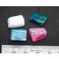 国産合成オパール タンブルセット 樹脂20%含有タイプ E【G250539】