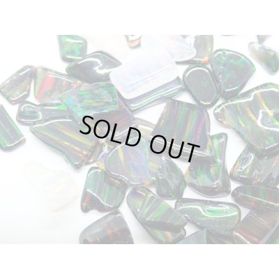 画像2: 国産合成オパール 小さなタンブル多めセット 樹脂20%含有タイプ 【G250541】