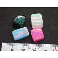 国産合成オパール タンブルセット 樹脂20%含有タイプ D【G250538】