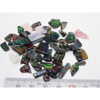 国産合成オパール 小さなタンブル多めセット 樹脂20%含有タイプ 【G250541】