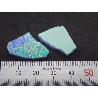 国産合成オパール 小さなカケラセット 樹脂未含有タイプ B【G250549】