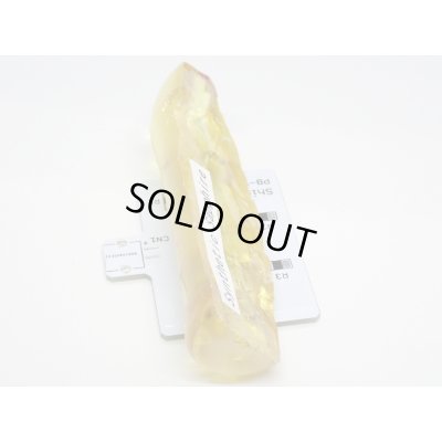 画像4: 合成イエローサファイア ハーフブール  クラックあり【G250567】