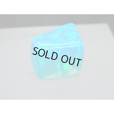 画像1: 国産合成オパール タンブル  樹脂20%含有タイプ E【G250572】