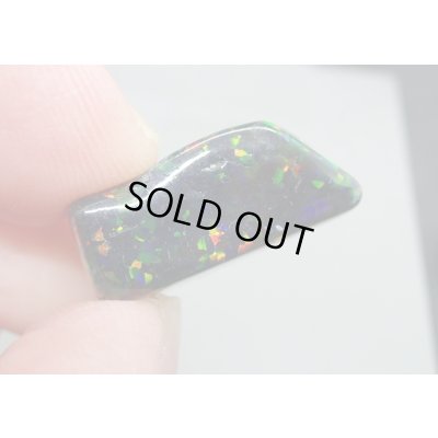 画像1: 国産合成オパール タンブル  樹脂20%含有タイプ C【G250563】