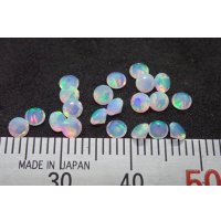 合成オパール Φ3mm ホワイト 20pcsセット【G250585】