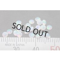 合成オパール Φ3mm ホワイト 20pcsセット【G250585】
