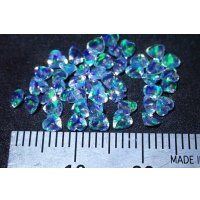 合成オパール ハート 50pcsセット【G250610】