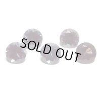 合成アレキサンドライト ラウンドΦ5ｍｍ 【G2451106】