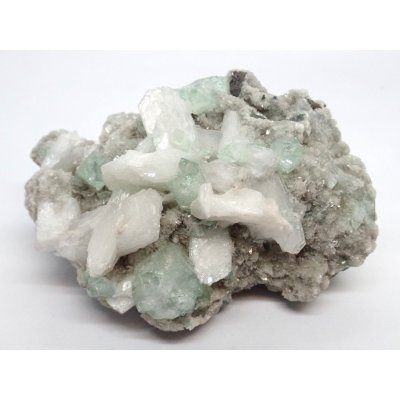 画像1: インド産 グリーンアポフィライトとスティルバイト【251104】