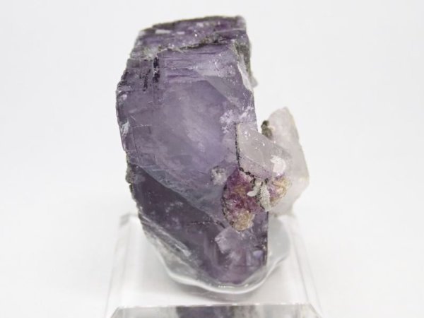 画像4: 中国産 フローライトと水晶【2311037】 (4)