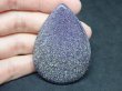 画像5: 大型涙型　紫金石（ブラックゴールドストーン） (5)