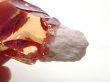 画像5: キュービックジルコニア原石 シャンパンカラー スカルメルティング法【G240215】 (5)