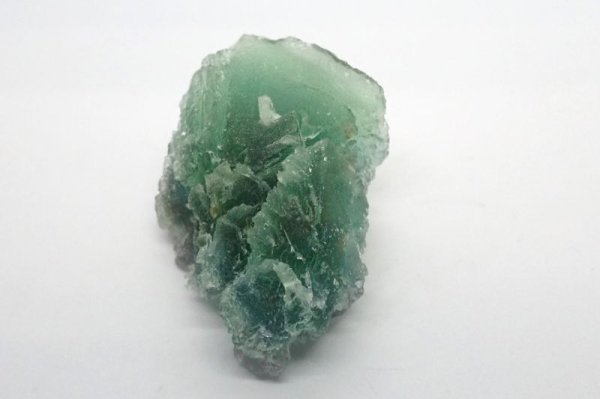 画像2: 中国産 バイカラーフローライト【2403013】 (2)