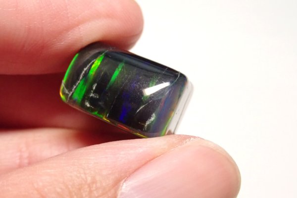 画像5: 国産合成オパール タンブル 樹脂20%含有タイプ H【G240916】 (5)