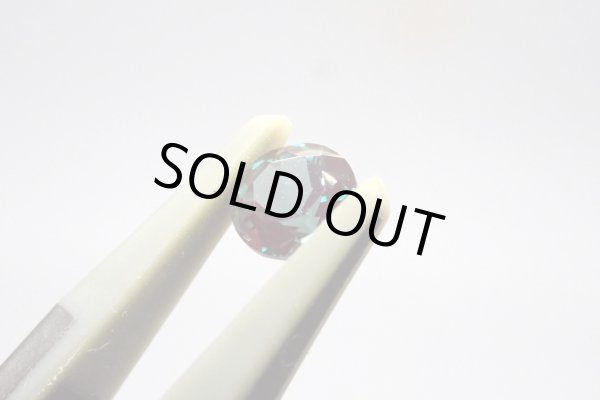 画像2: 合成アレキサンドライト ラウンド 【G241146】 (2)