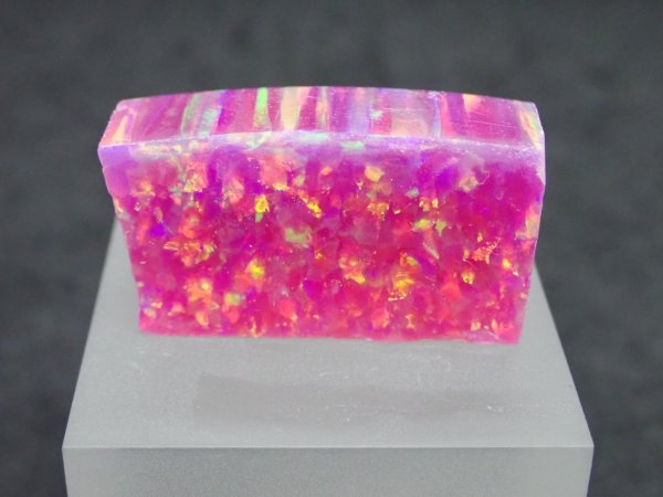 画像1: 国産合成オパール 樹脂20%含有タイプ F【G250528】 (1)