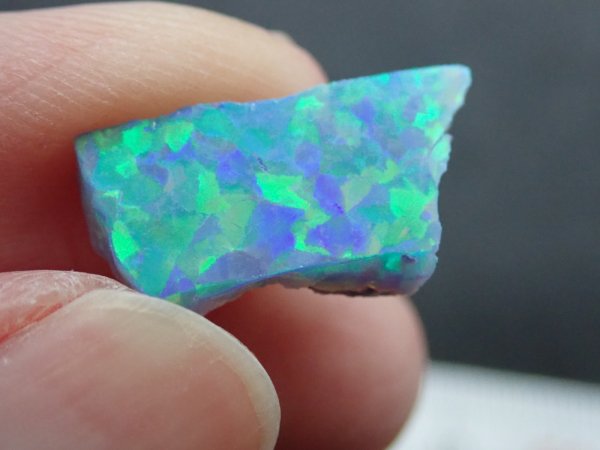 画像4: 国産合成オパール 小さなカケラセット 樹脂未含有タイプ E【G250552】 (4)