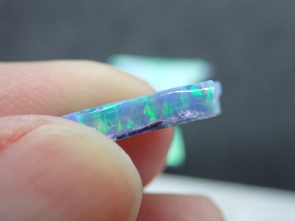 画像3: 国産合成オパール 小さなカケラセット 樹脂未含有タイプ E【G250552】 (3)