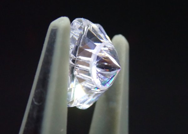 画像4: キュービックジルコニア 張り合わせフラワー 2個セット【G250581】 (4)