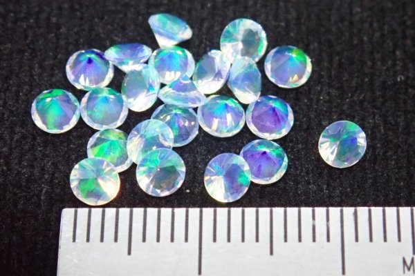 画像1: 合成オパール Φ3.5mm 50pcsセット【G250611】 (1)