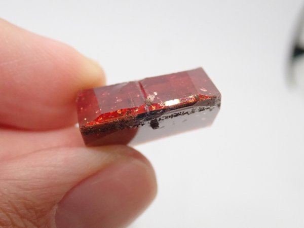 画像8: 合成バイカラーベリル　金属析出タイプ【G250811】 (8)