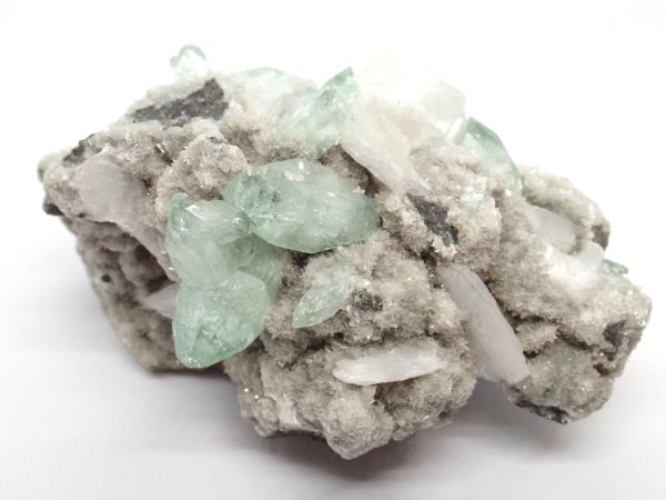 画像3: インド産 グリーンアポフィライトとスティルバイト【251104】 (3)