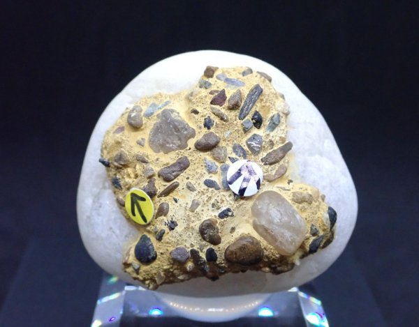 画像1: ブラジル産 自然金とダイヤモンド【251204】 (1)