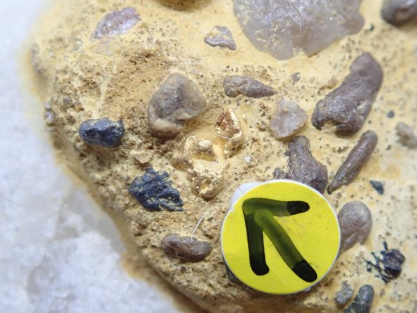 画像6: ブラジル産 自然金とダイヤモンド【251204】 (6)